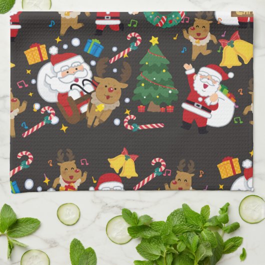 christmas geschirrtuch (Gefaltet)