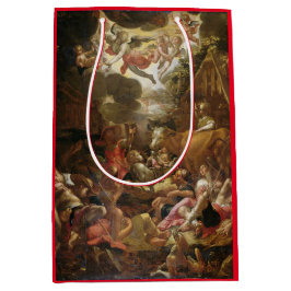 CHRISTMAS GIFT BAG DEUTSCHE RENAISSANCE MITTLERE GESCHENKTÜTE