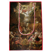 CHRISTMAS GIFT BAG DEUTSCHE RENAISSANCE MITTLERE GESCHENKTÜTE (Rückseite)