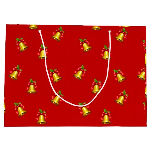 Christmas Gift Bag Große Geschenktüte (Rückseite)