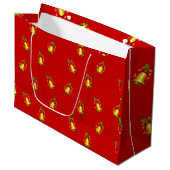 Christmas Gift Bag Große Geschenktüte (Vorderseite Schrägansicht)