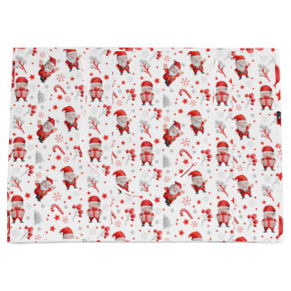 Christmas gift bag große geschenktüte