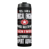 CHRISTMAS GIFT, Chemieingenieur Thermosbecher (Vorderseite)