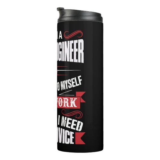 CHRISTMAS GIFT, Chemieingenieur Thermosbecher (Nach rechts gedreht)