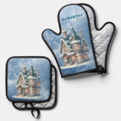 Christmas Gift for Hostess Holder Set (Vorderseite/Rückseite)