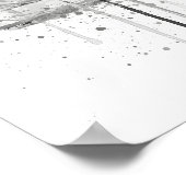 Christmas Gift Fragrance Bottle 'Candy Floss' Poster (Ecke)