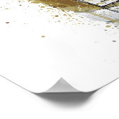 Christmas Gift Fragrance Bottle 'Kingdom' Poster (Ecke)