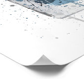 Christmas Gift Fragrance Bottle Poster (Ecke)