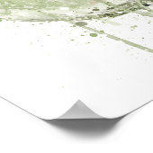 Christmas Gift Fragrance Bottle 'Spring Meadow' Poster (Ecke)