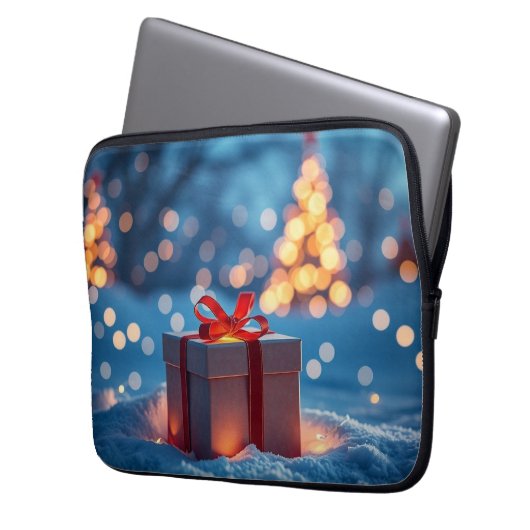 Christmas gift laptopschutzhülle (Vorderseite Links)