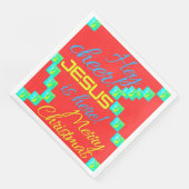 CHRISTMAS GIFT SERVIETTE (Ecke)