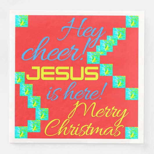 CHRISTMAS GIFT SERVIETTE (Vorderseite)