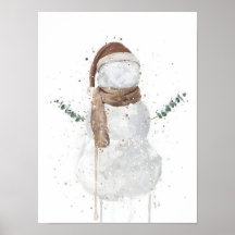Christmas Gift Snowman