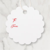 Christmas Gift Tag Geschenkanhänger (Rückseite)