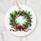 Christmas Gift Tag Geschenkanhänger (Vorderseite)