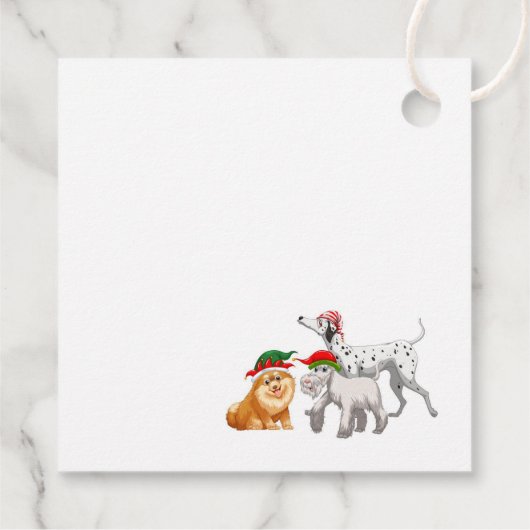 Christmas Gift Tag Geschenkanhänger (Rückseite)