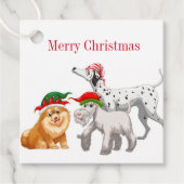 Christmas Gift Tag Geschenkanhänger (Vorderseite)