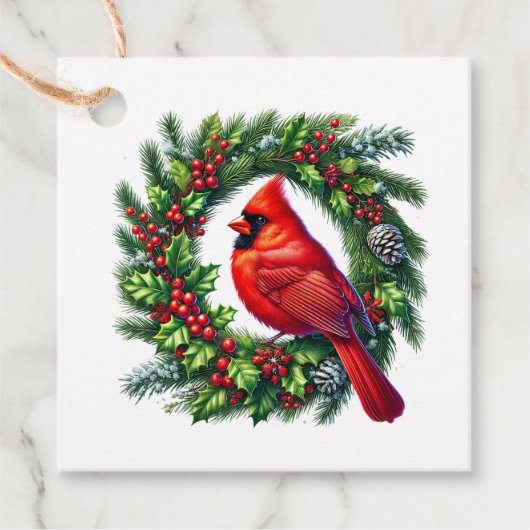 Christmas Gift Tag Geschenkanhänger (Vorderseite)