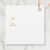 Christmas Gift Tag Geschenkanhänger (Rückseite)