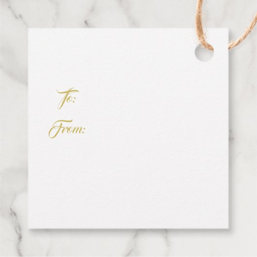 Christmas Gift Tag Geschenkanhänger (Rückseite)