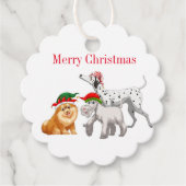 Christmas Gift Tag Geschenkanhänger (Vorderseite)