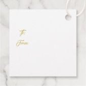 Christmas Gift Tag Geschenkanhänger (Rückseite)