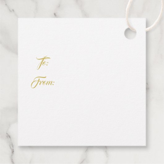 Christmas Gift Tag Geschenkanhänger (Rückseite)