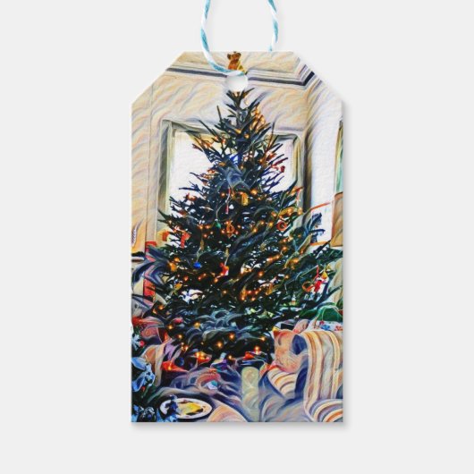 Christmas Gift Tag Geschenkanhänger (Vorderseite)