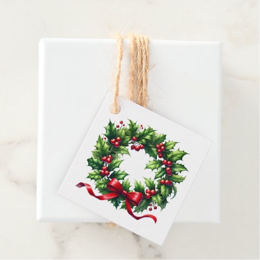 Christmas Gift Tag Geschenkanhänger (Beispiel)