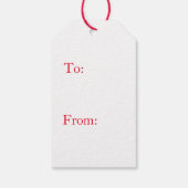 CHRISTMAS GIFT TAG MARY AUF DER SPENKOPIE GESCHENKANHÄNGER (Rückseite)