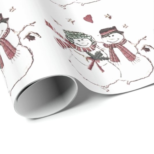 CHRISTMAS GIFT WRAP ART UND DESIGN GESCHENKPAPIER (Rolleneckpunkt)
