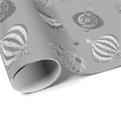 CHRISTMAS GIFT WRAP ART UND DESIGN GESCHENKPAPIER (Rolleneckpunkt)