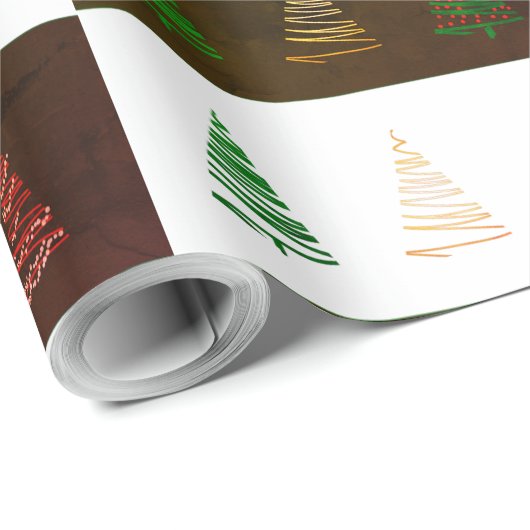 Christmas gift wrap geschenkpapier (Rolleneckpunkt)