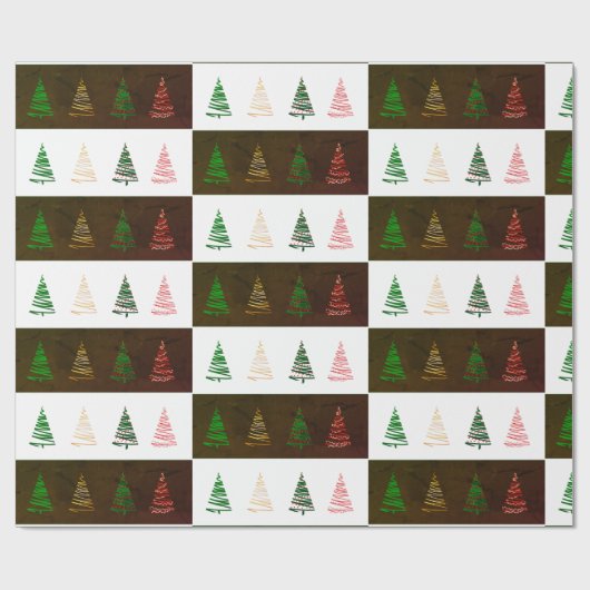 Christmas gift wrap geschenkpapier (Flach)