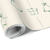 Christmas gift wrap geschenkpapier (Rolleneckpunkt)