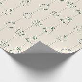 Christmas gift wrap geschenkpapier (Ecke)