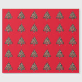 CHRISTMAS GIFT WRAP STIL UND DESIGN GESCHENKPAPIER (Flach)