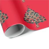 CHRISTMAS GIFT WRAP STIL UND DESIGN GESCHENKPAPIER (Rolleneckpunkt)