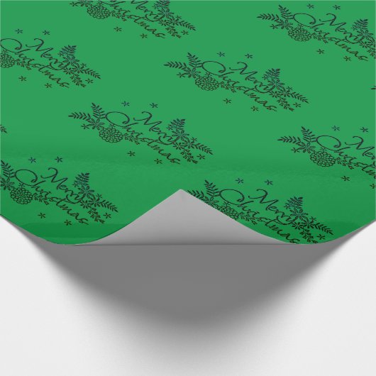 CHRISTMAS GIFT WRAP STIL UND DESIGN GESCHENKPAPIER (Ecke)