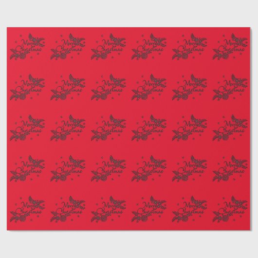 CHRISTMAS GIFT WRAP STIL UND DESIGN GESCHENKPAPIER (Flach)