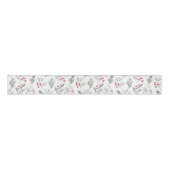 Christmas Gift Wrapping Ribbon-Elegant Watercolor Ripsband (Vorderseite)