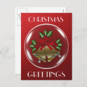 CHRISTMAS GIFTS FEIERTAGSPOSTKARTE (Vorne/Hinten)