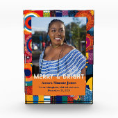 Christmas Gifts for African American Granddaughter Fotoblock (Vorderseite)