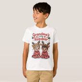Christmas Gifts for Grandkids Reindeer Shirt (Vorne ganz)