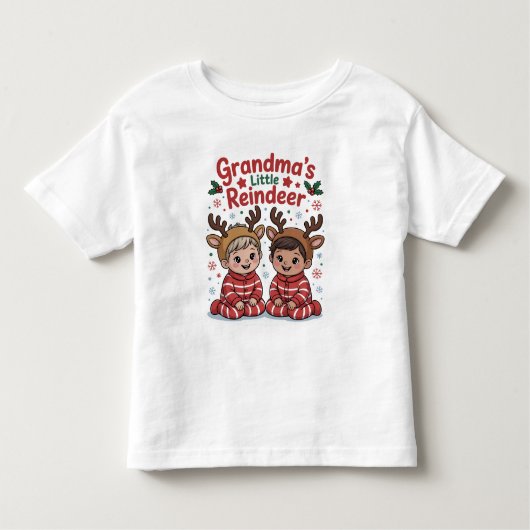 Christmas Gifts for Grandkids Reindeer Shirt (Vorderseite)