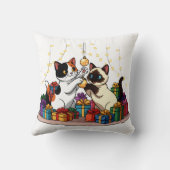 Christmas Gifts & Ornaments Cats Kissen (Rückseite)
