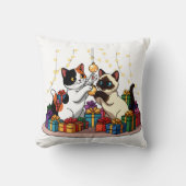 Christmas Gifts & Ornaments Cats Kissen (Vorderseite)