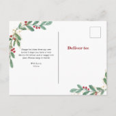 Christmas Gilded Greenery | Ankündigung (Rückseite)