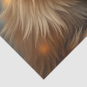 Christmas Ginger kissing Cats Tissue Paper Seidenpapier (Ausschnitt)