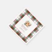 Christmas Gingerbread Baby Showcocktail Napkin Serviette (Ecke)